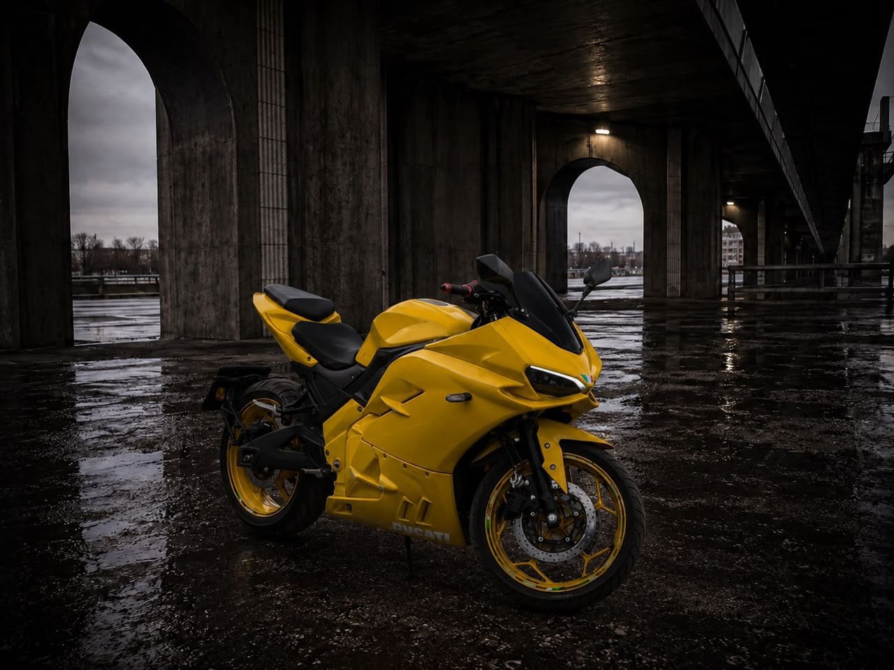 Electric Bike: Ducati Replica