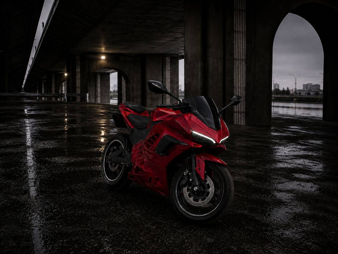 Electric Bike: Ducati Replica