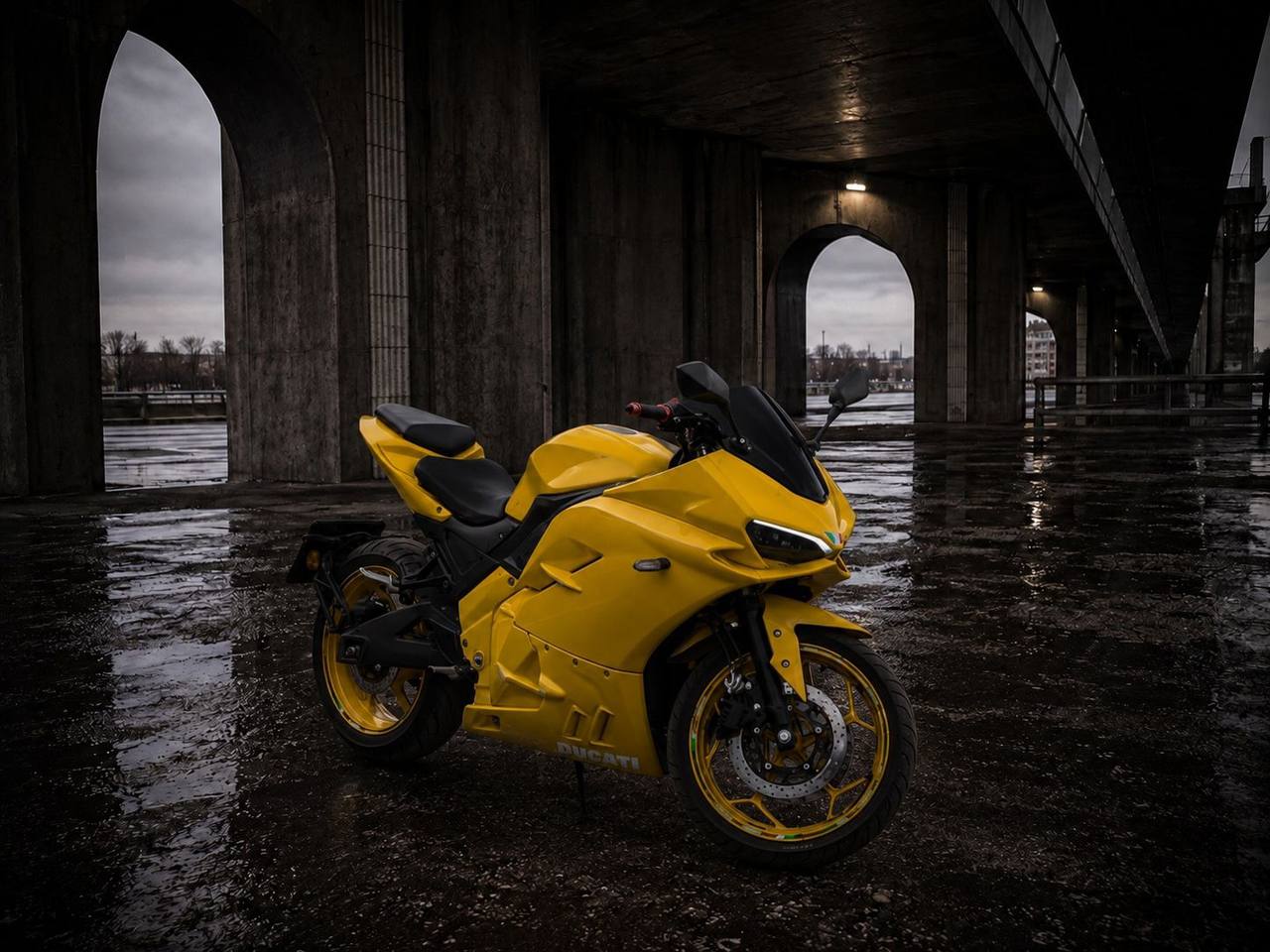 Electric Bike: Ducati Replica