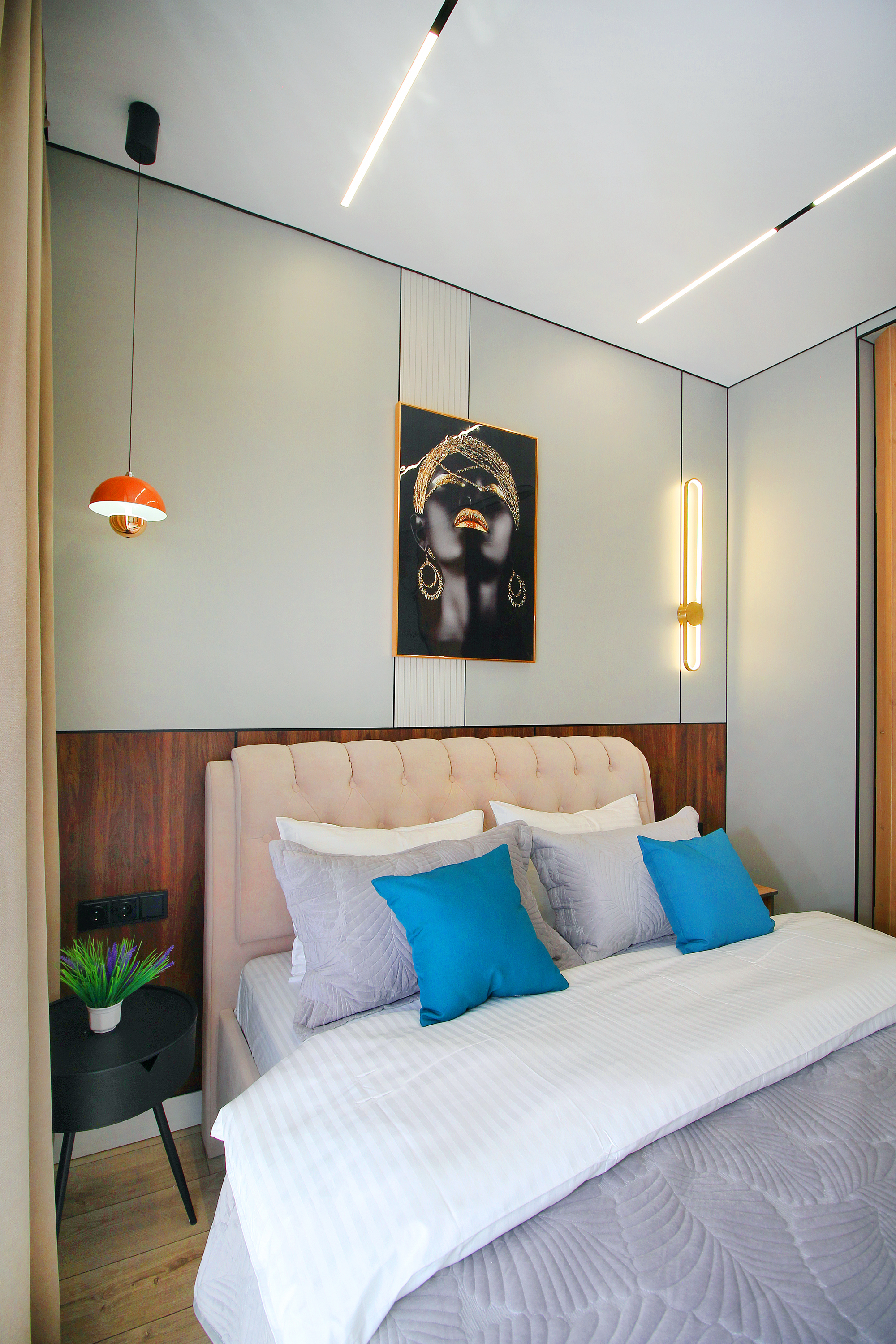Стильная студия в ЖК Meridian Apartments напротив MEGA Park