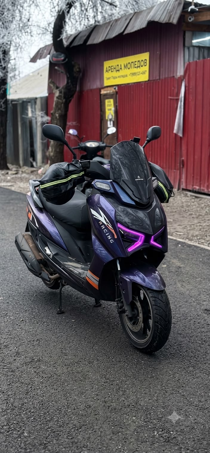 Мопед для курьера макси спорт